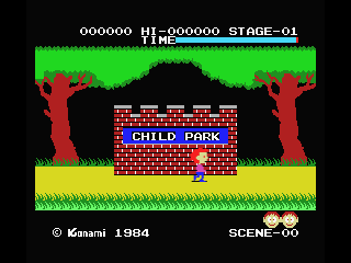 Atletic Land screenshot 3 for MSX